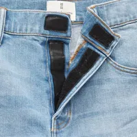 mutual weave Mens Easy-on + Easy-off Adaptive Stretch Fabric Straight Leg Jean