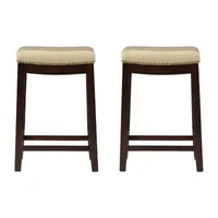 Covewood 2-pc. Counter Height Upholstered Bar Stool