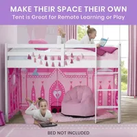 Disney Princess Tent for Twin Loft Bed