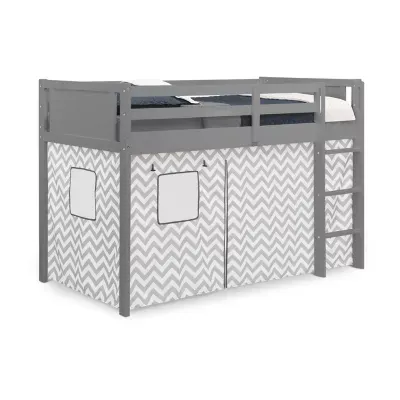 Chevron Tent for Twin Loft Bed - Bed Sold Separately