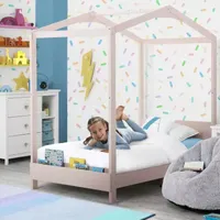 The Poppy House Kids Twin Canopy Bed