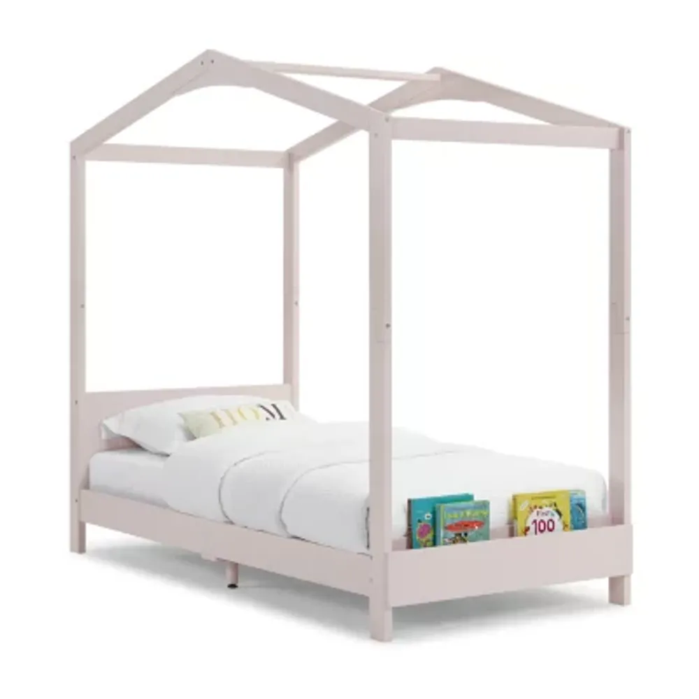 The Poppy House Kids Twin Canopy Bed