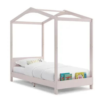 The Poppy House Kids Twin Canopy Bed