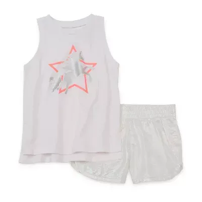 Okie Dokie Toddler & Little Girls 2-pc. Short Set