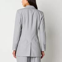 Worthington Womens Regular Fit Double Breasted Blazers