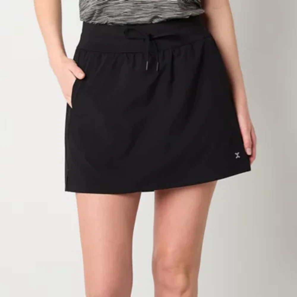 Xersion Womens Mid Rise Woven Skort