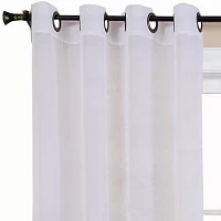 Essence Sheer Grommet Top Single Curtain Panel