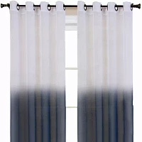 Essence Sheer Grommet Top Single Curtain Panel