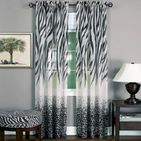 Kenya Sheer Rod Pocket Single Curtain Panel