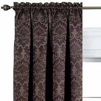 Sutton Rod Pocket Blackout Single Curtain Panel
