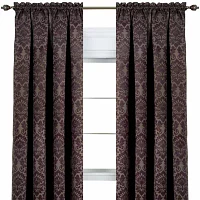 Sutton Blackout Rod Pocket Single Curtain Panel