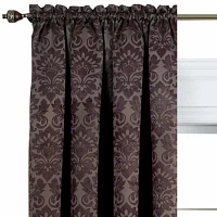 Sutton Blackout Rod Pocket Single Curtain Panel