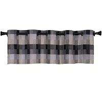 Harvard Check Grommet Top Tailored Valance