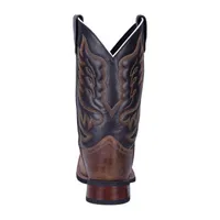 Laredo Mens Montana Block Heel Cowboy Boots
