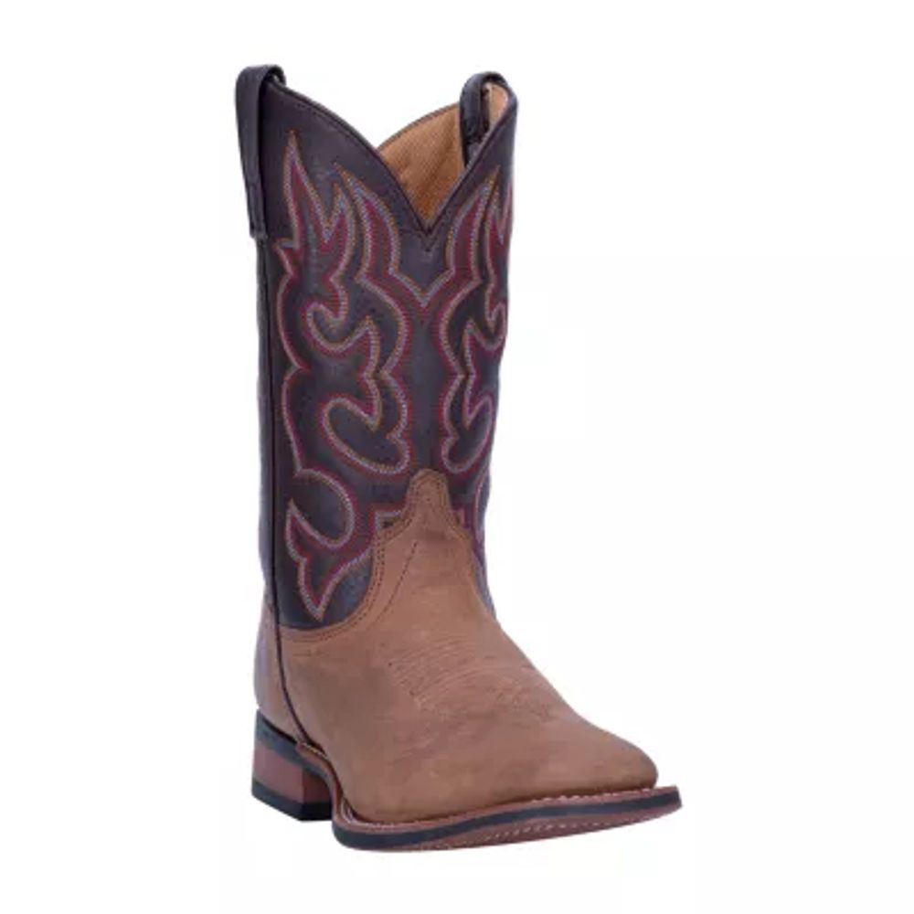 Laredo Mens Lodi Block Heel Cowboy Boots