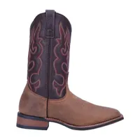 Laredo Mens Lodi Block Heel Cowboy Boots