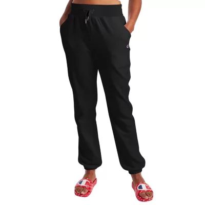 Champion Womens Mid Rise Tapered Sweatpant