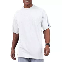 Champion Big and Tall Mens Crew Neck Short Sleeve Pocket T-Shirt