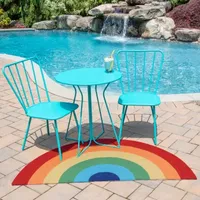 Momeni Cucina Rainbow Washable Indoor Outdoor Rugs