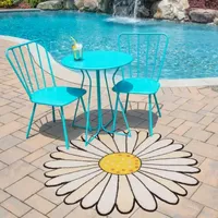 Momeni Cucina Hooked Washable Indoor Outdoor Round Accent Rug