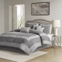 Madison Park William 7-pc. Faux Suede Comforter Set with Shams