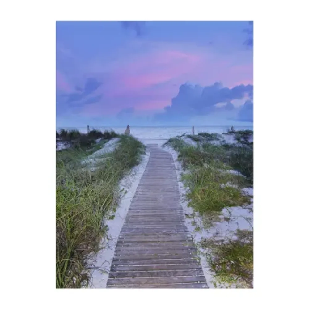 Lumaprints Sunrise Walk Canvas Art