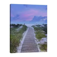 Lumaprints Sunrise Walk Canvas Art