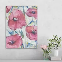 Lumaprints Pink Burst Canvas Art