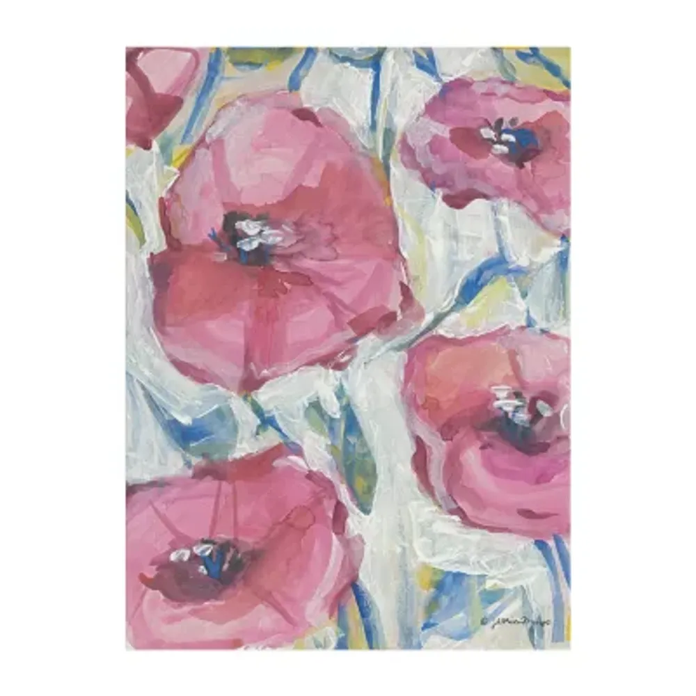 Lumaprints Pink Burst Canvas Art