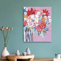 Lumaprints Tell Me A Story With Flowers Canvas Art
