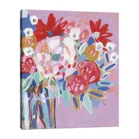 Lumaprints Tell Me A Story With Flowers Canvas Art