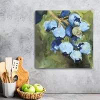 Lumaprints Blueberries I Traditional Canvas Art