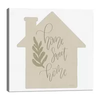 Lumaprints Home Sweet Home Modern Canvas Art