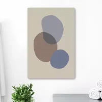 Lumaprints Organic Shapes V Contemporary Canvas Art