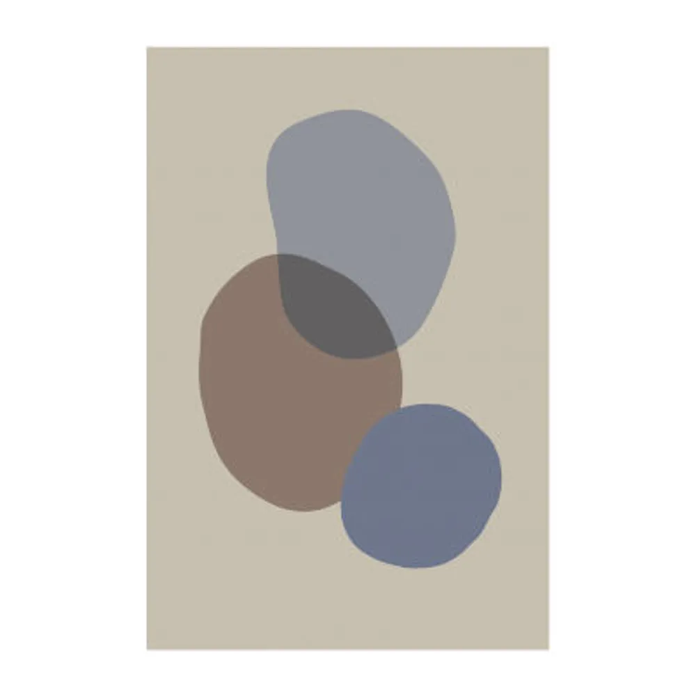 Lumaprints Organic Shapes V Contemporary Canvas Art