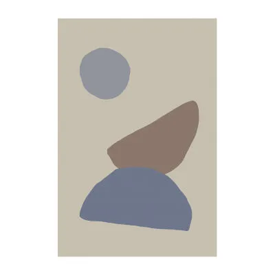 Lumaprints Geometrical Shapes Contemporary Canvas Art