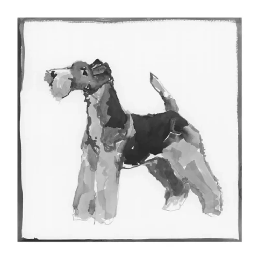 Lumaprints Terrier Traditional Canvas Art