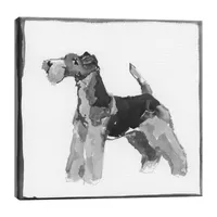 Lumaprints Terrier Traditional Canvas Art