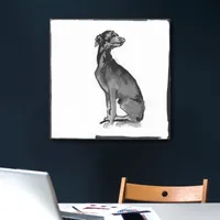 Lumaprints Greyhound Canvas Art