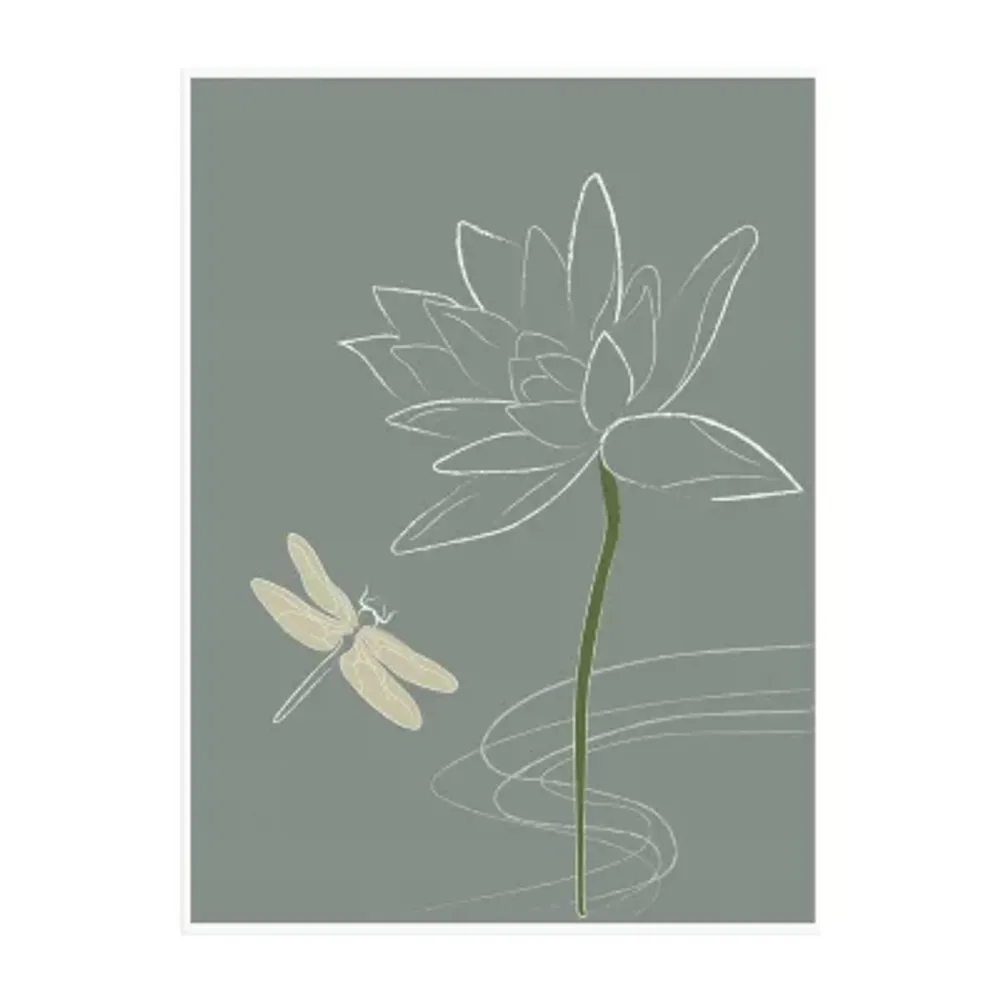 Lumaprints Japanese Art Style Drawing Canvas Art