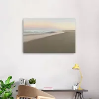 Lumaprints Soft Beach Embrace Coastal Canvas Art