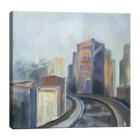 Lumaprints Over The Tracks Canvas Art