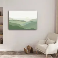 Lumaprints Mountain High Canvas Art