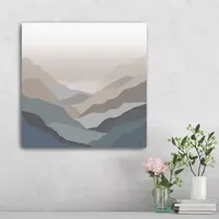 Lumaprints Mountain Valley Modern Canvas Art