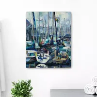 Lumaprints Edmonds Marina Canvas Art