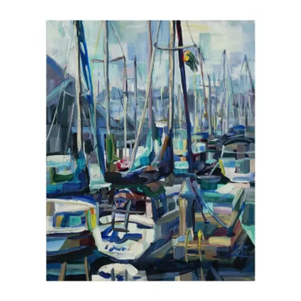 Lumaprints Edmonds Marina Canvas Art