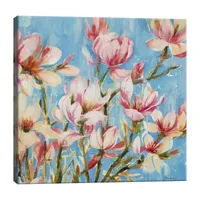 Magnolia's In Bloom Canvas Art