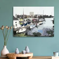 Lumaprints Tuesday Afternoon On Portage Bay Canvas Art