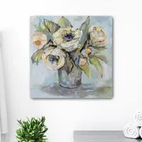 Lumaprints Soft Blooms Canvas Art