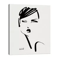 Lumaprints Brush Portrait Iv Canvas Art